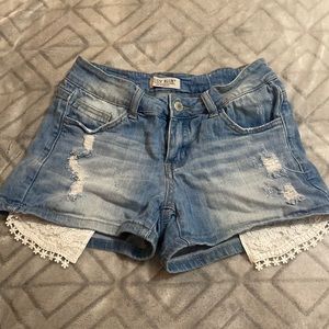 judy blue jean shorts